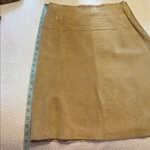 Vintage Maryjane Marcasiano Suede Skirt size 4‎ - Picture 7 of 12
